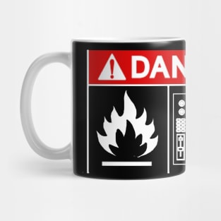 Danger! Highly flammable beatz Mug